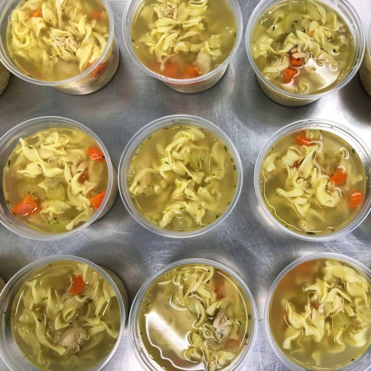 chicken noodles Kates Catering